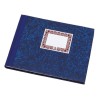 4221-LIBRO DE CARTONE RAYADO HORIZONTAL AZUL 1/4 APAISADO 100 HOJAS  DOHE 09961