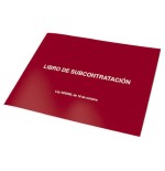 4224-LIBRO DE SUBCONTRATACION CASTELLANO A4 APAISADO 10 HOJAS NUMERADAS DOHE 10011