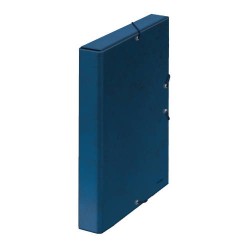 4228-CAJAS DE PROYECTOS CARTON FORRADO LOMO DE 3 CM AZUL 245X350X30 DOHE 09720