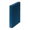4228-CAJAS DE PROYECTOS CARTON FORRADO LOMO DE 3 CM AZUL 245X350X30 DOHE 09720