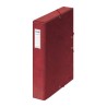 4234-CAJAS DE PROYECTOS CARTON FORRADO LOMO DE 5 CM ROJO CON ETIQUETA 245X350X50 DOHE 09729