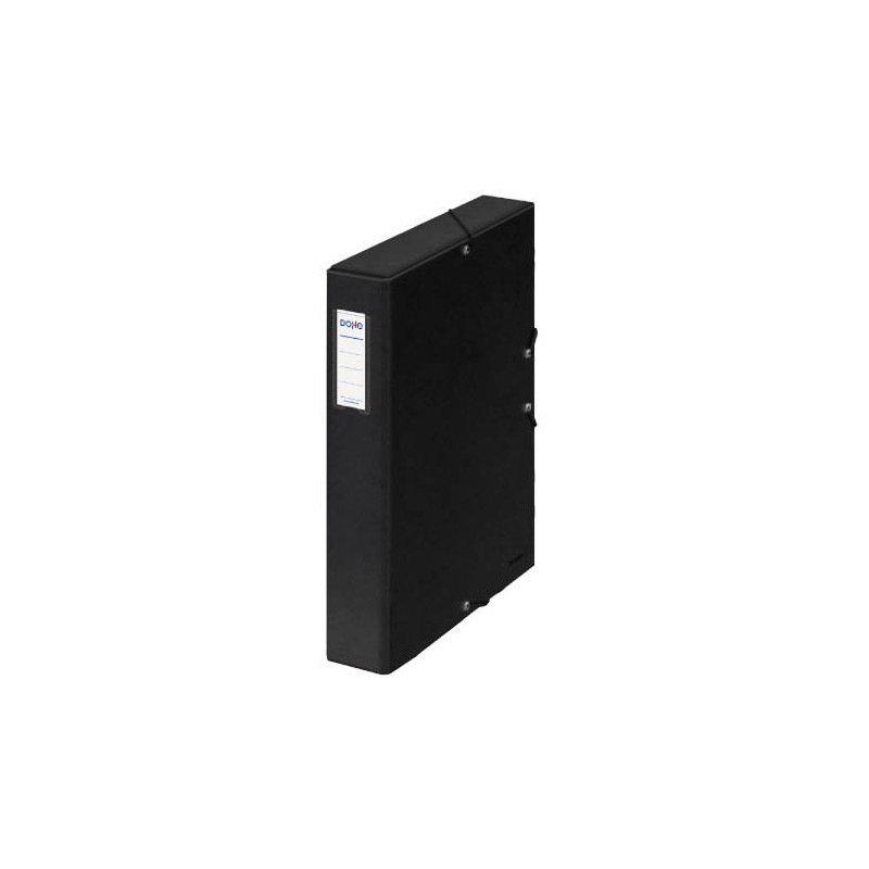 4236-CAJAS DE PROYECTOS CARTON FORRADO LOMO DE 5 CM NEGRO CON ETIQUETA 245X350X50 DOHE 4236-CAJAS DE PROYECTOS CARTON FORRADO LOMO DE 5 CM NEGRO CON ETIQUETA 245X350X50 DOHE