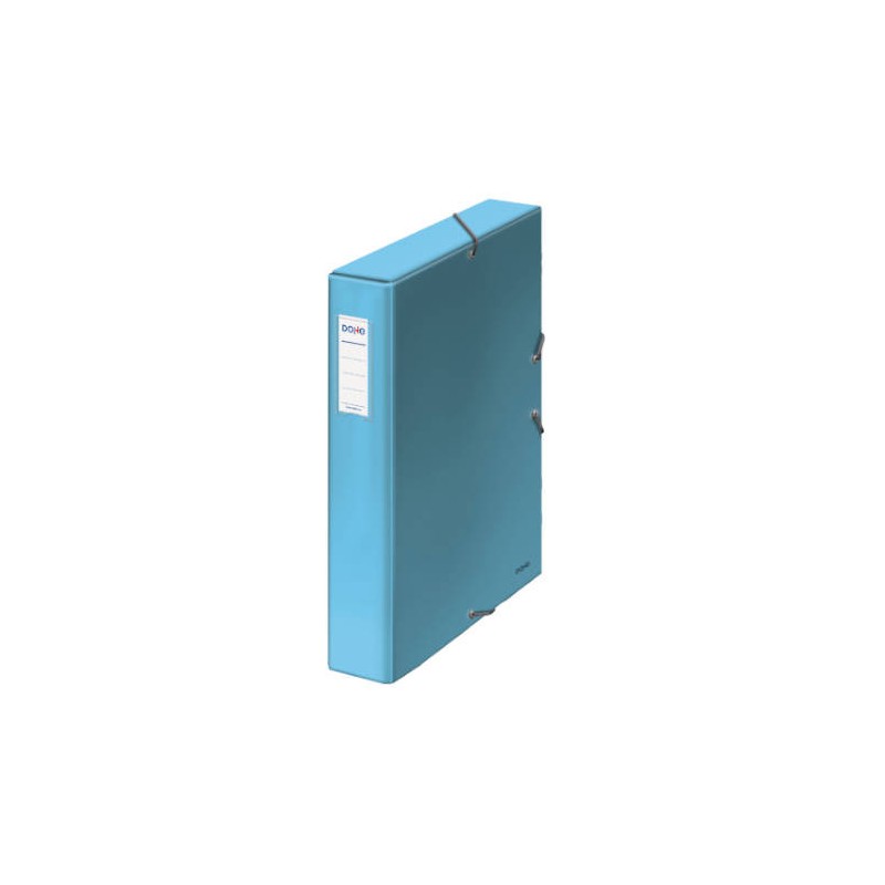 4238-CAJAS DE PROYECTOS CARTON FORRADO LOMO DE 5 CM AZUL CLARO CON ETIQUETA 245X350X50 DOHE 10360 4238-CAJAS DE PROYECTOS CARTON FORRADO LOMO DE 5 CM AZUL CLARO CON ETIQUETA 245X350X50 DOHE 10360