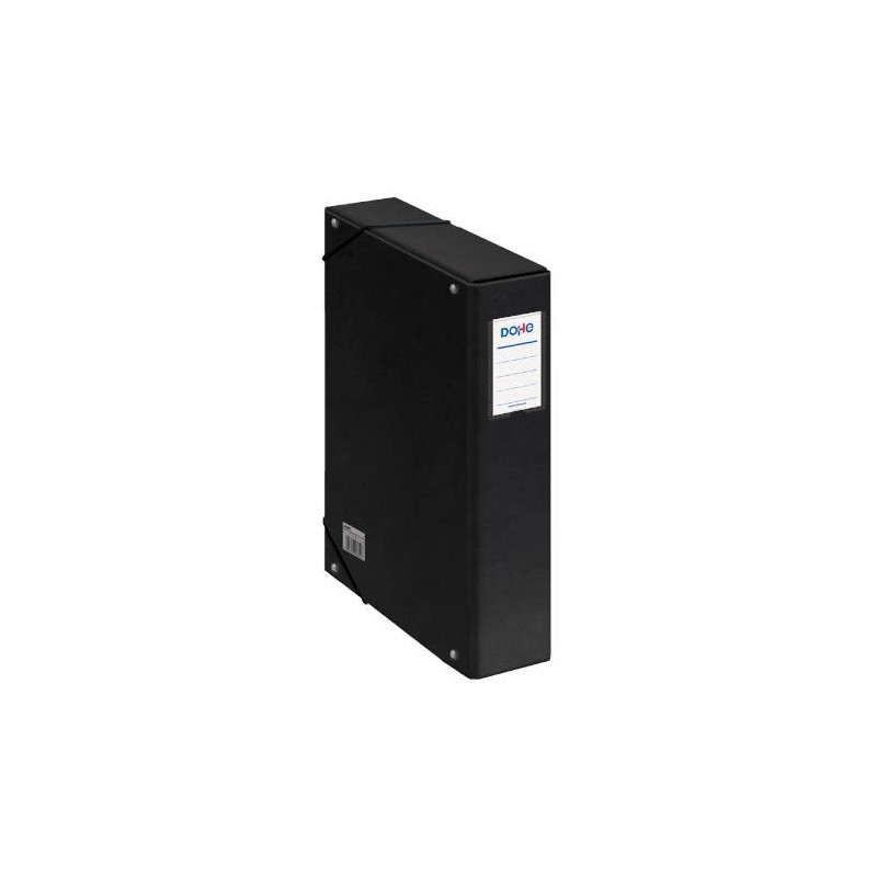 4245-CAJAS DE PROYECTOS CARTON FORRADO LOMO DE 7 CM NEGRO CON ETIQUETA 245X350X70 DOHE 09739 4245-CAJAS DE PROYECTOS CARTON FORRADO LOMO DE 7 CM NEGRO CON ETIQUETA 245X350X70 DOHE 09739