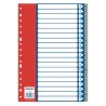 4252-INDICES POLIPROPILENO A-Z (20 POSICIONES)-GRIS FOLIO 227X315 DOHE 90456
