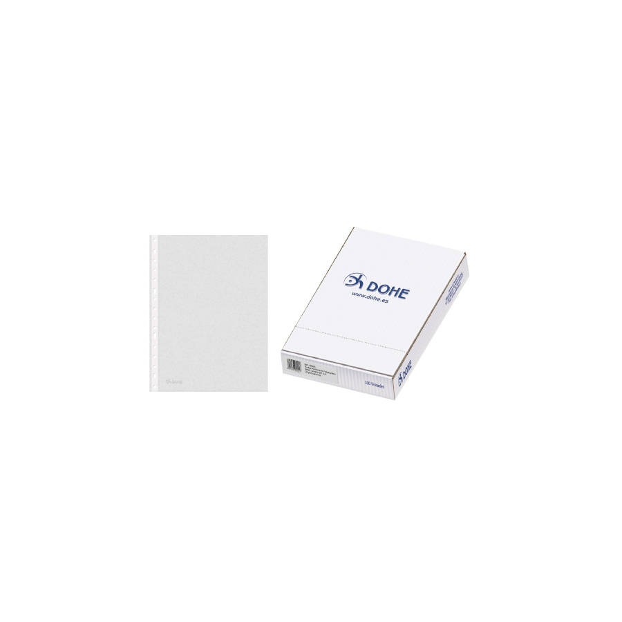 4256-CAJA 100 FUNDAS MULTITALADRO BASIC A4 235X305 DOHE 90491 4256-CAJA 100 FUNDAS MULTITALADRO BASIC A4 235X305 DOHE 90491