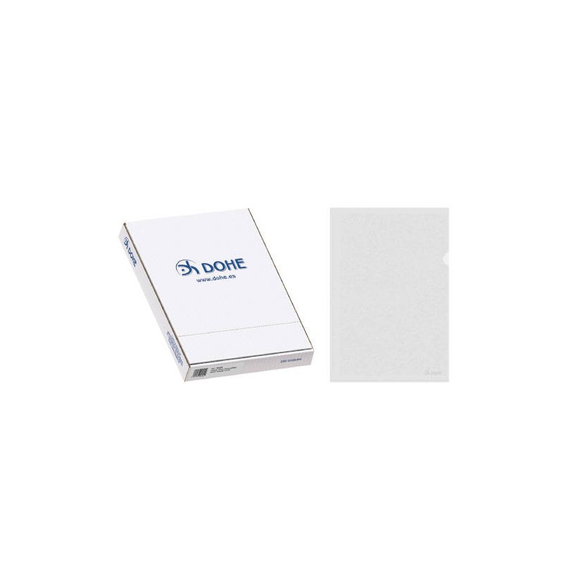 4259-CAJA 100 DOSSIERES UNERO BASIC FOLIO 225X330 100 U DOHE 90494