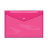 4268-SOBRES POLIPROPILENO BROCHE ROSA FOLIO APAISADO 335X235 DOHE 91477