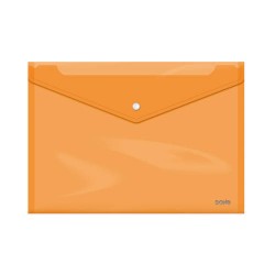4269-SOBRES POLIPROPILENO BROCHE NARANJA FOLIO APAISADO 335X235 DOHE 91478