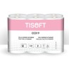 4289-PAQUETE 12 ROLLOS PAPEL HIGIENICO 2C ST TISOFT CE019