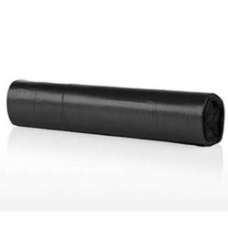 4314-CAJA DE 60 ROLLOS DE 25 BOLSAS BASURA 52X60 ESTANDAR NEGRA FORTPLAS BB225
