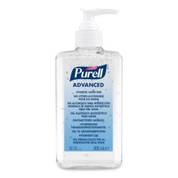 4323-BOTE DE 300 ML. GEL HIDROALCOHOLICO ADVANCE C/ BOMBA PURELL JA077