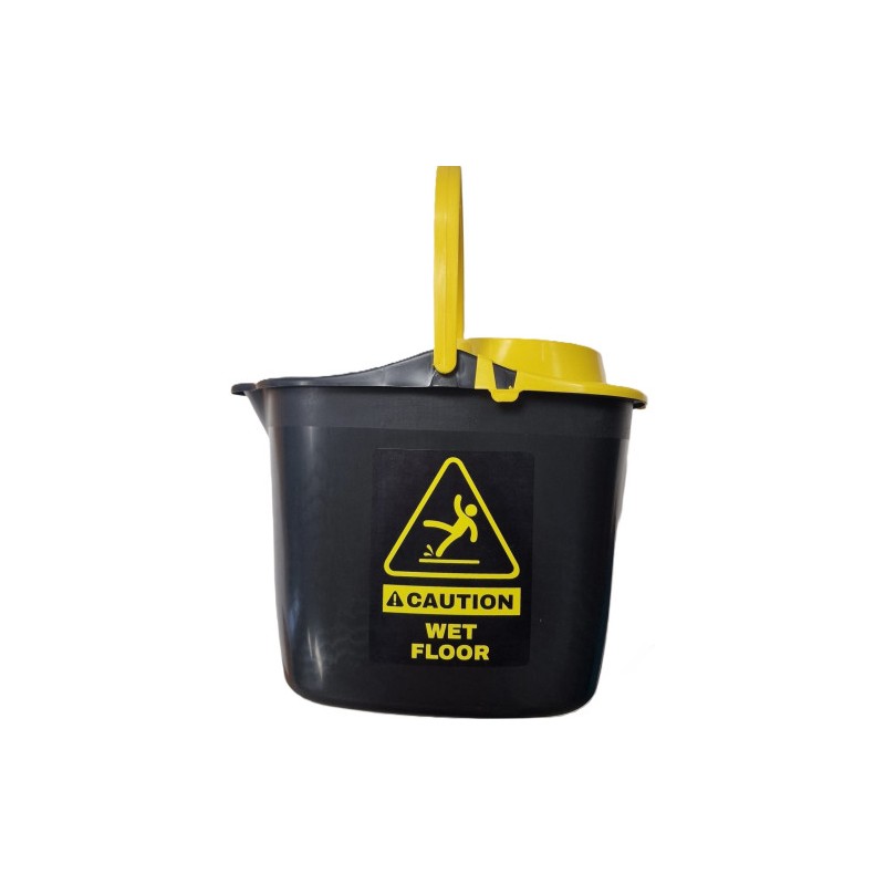 4337-CUBO+ESCURRIDOR ASA PLASTICO OVALADO 15 LITROS MARINO CB005