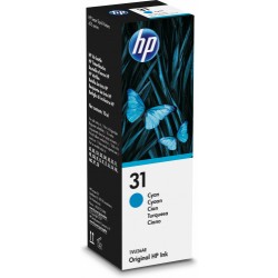 4380-HP 31 BOTELLA DE TINTA CIAN HP31 (1VU26AE)