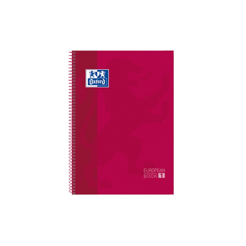 4446-CUADERNO EUROPEANBOOK 1 TAPA EXTRADURA A4+ 80 HOJAS 5X5 COLOR ROJO OXFORD 100430198 4446-CUADERNO EUROPEANBOOK 1 TAPA EXTRADURA A4+ 80 HOJAS 5X5 COLOR ROJO OXFORD 100430198