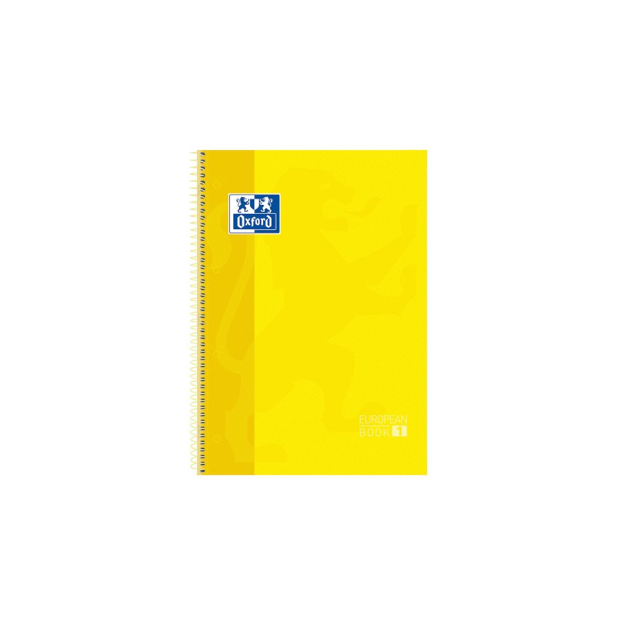 4448-Oxford Europeanbook 1 cuaderno y block A4 80 hojas Amarillo 4448-Oxford Europeanbook 1 cuaderno y block A4 80 hojas Amarillo