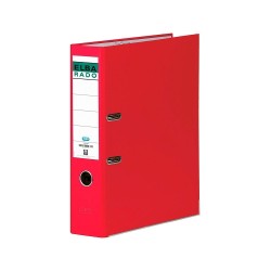 4492-Elba Rado Chic carpeta de carton A4 Rojo