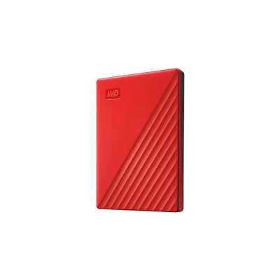 Western Digital My Passport disco duro externo 4000 GB Rojo