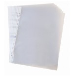 4515-CAJA 100 FUNDAS MULTITALADRO POLIPROPILENO STANDARD FOLIO COLOR CRISTAL ELBA 400005366