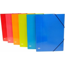 4522-CLASIFICADOR CARTON FORRADO 12 SEPARADORES FOLIO COLORES SURTIDOS ELBA 100580256