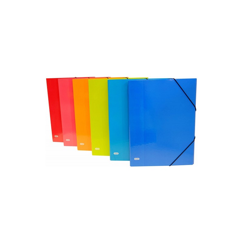 4522-CLASIFICADOR CARTON FORRADO 12 SEPARADORES FOLIO COLORES SURTIDOS ELBA 100580256