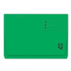 4531-SUBCARPETA CON BOLSA Y SOLAPA INTENSAS 320 GRS FOLIO COLOR VERDE GIO 400040685