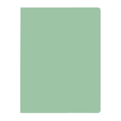 4544-SUBCARPETA SIMPLES PASTEL 180 GRS FOLIO COLOR VERDE GIO 400040609