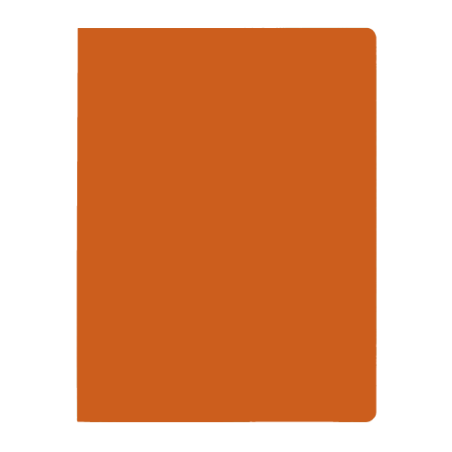 4555-SUBCARPETA SIMPLES INTENSAS 250 GRS A4 COLOR NARANJA GIO 400040486