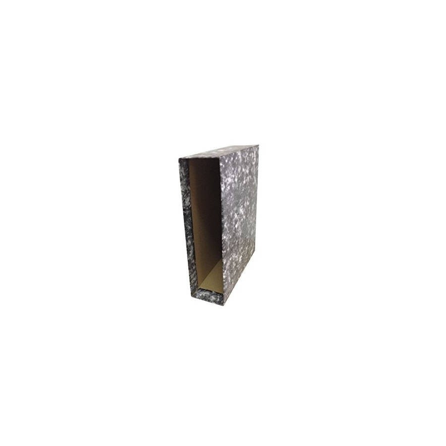 4588-CAJA PARA ARCHIVADOR 1/4A CLASICO COLOR GRIS UNISYSTEM CLASICO 7350071