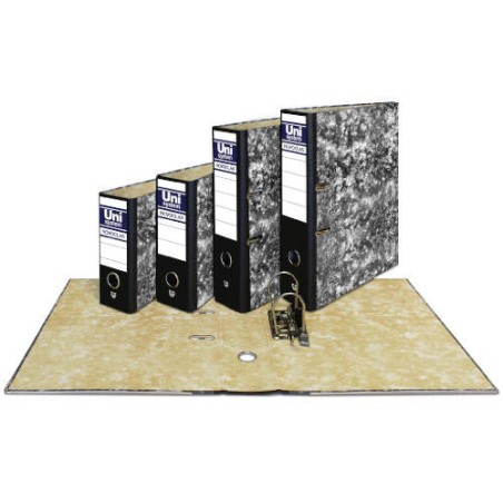 4607-ARCHIVADOR NOVOCLAS 1/4N 65MM CON RADO COLOR NEGRO UNISYSTEM NOVOCLAS 7489110