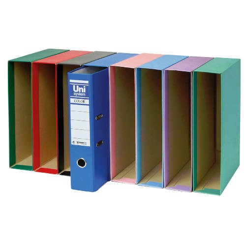 4609-CAJA FOLIO EN COLOR VERDE UNISYSTEM COLOR 17221020