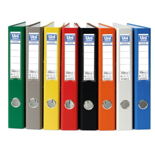 4622-ARCHIVADOR PALANCA 45 A4 2MM COLOR BLANCO UNISYSTEM COLOR 17269770