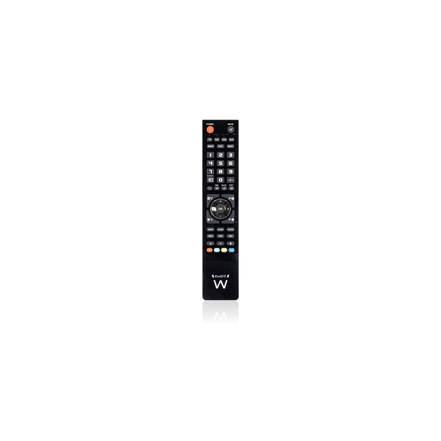 4663-Ewent EW1570 mando a distancia DTT, DVD/Blu-ray, Proyector, SAT, STB, Altavoz para barra de sonido, TV, Universal, 4663-Ewent EW1570 mando a distancia DTT, DVD/Blu-ray, Proyector, SAT, STB, Altavoz para barra de sonido, TV, Universal,