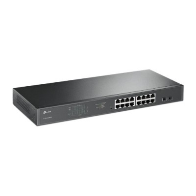 TP LINK TL SG1218MPE Gestionado Gigabit Ethernet 10 100 1000 Energia sobre Ethernet PoE Negro