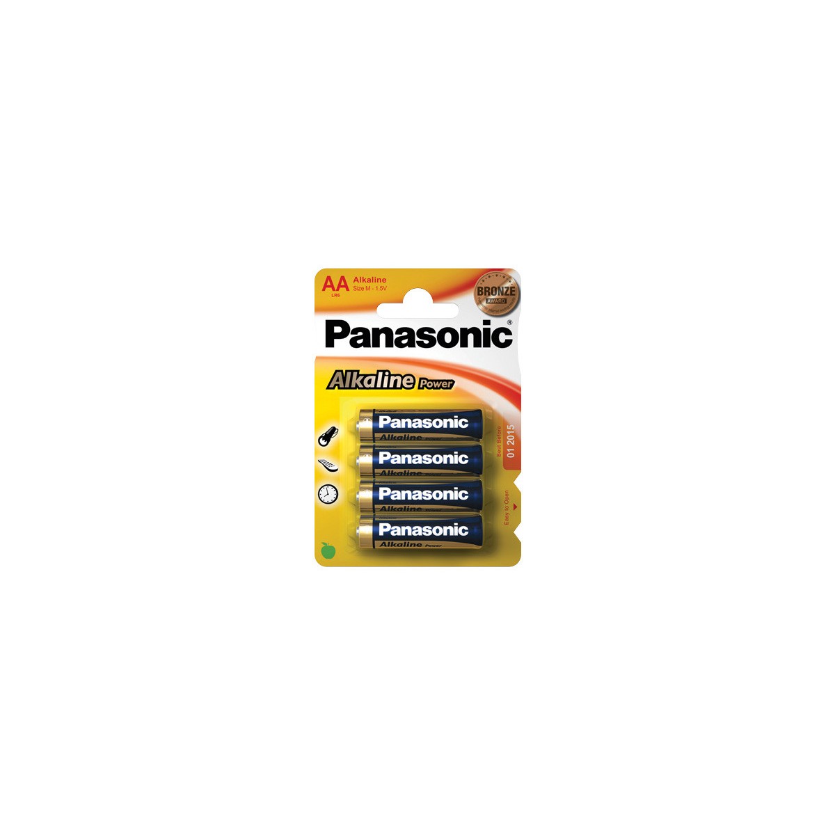 Goobay LR6 4 BL Panasonic Alkaline Power Bateria de un solo uso AA Alcalino