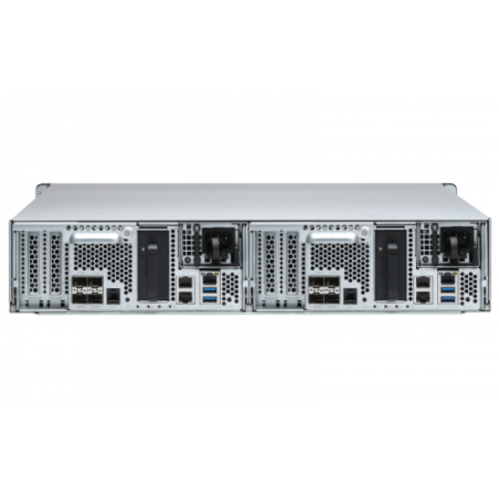 4691-QNAP ES2486dc D-2142IT Ethernet Bastidor (2U) Negro NAS