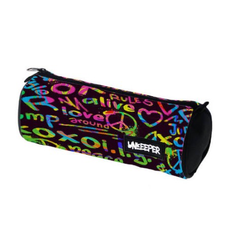 4730-PORTATODO REDONDO PACE AND LOVE UNKEEPER 21 X 8 X 8 CM. UNKEEPER 80507608110