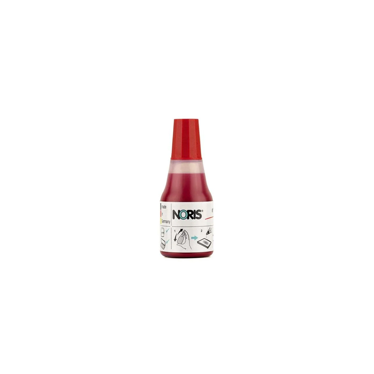 FRASCO TINTA NORIS 110S 25ML ROJO COLOP 110SAR