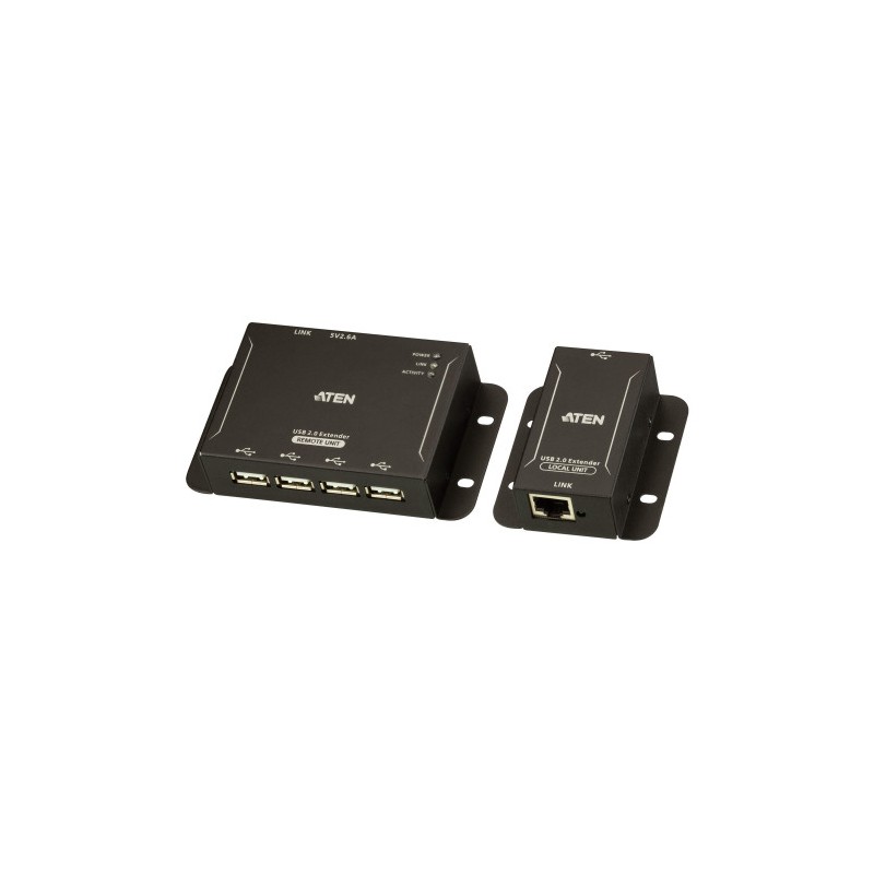 4757-ATEN Extensor USB 2.0 por Cat 5 con hub de cuatro puertos (hasta 50 m) 4757-ATEN Extensor USB 2.0 por Cat 5 con hub de cuatro puertos (hasta 50 m)