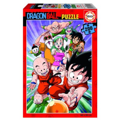 PUZZLE 200 DRAGON BALL DE 6 8 ANOS EDUCA BORRAS 18215