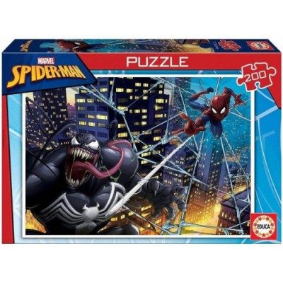 PUZZLE 200 SPIDER MAN DE 6 8 ANOS EDUCA BORRAS 18100