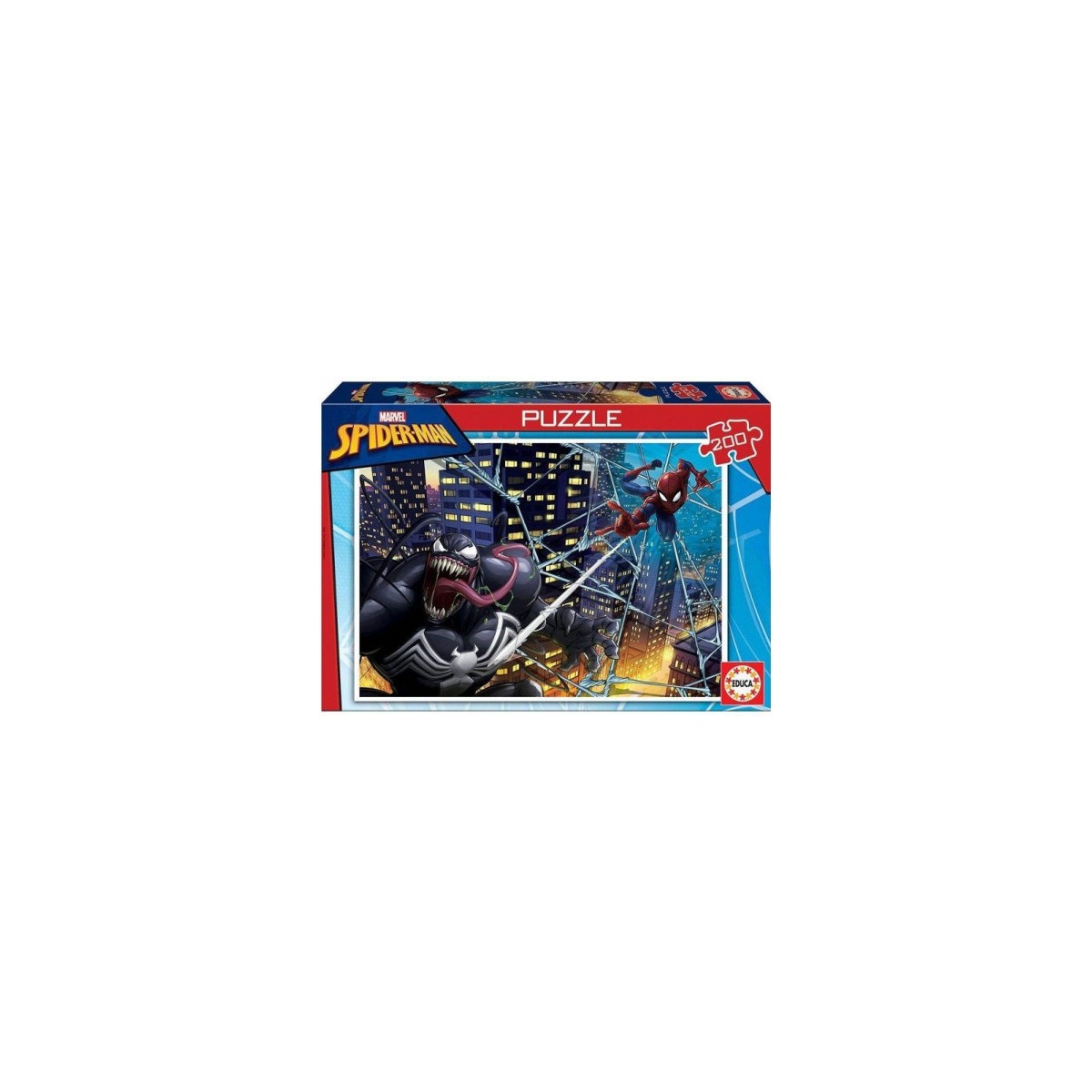 PUZZLE 200 SPIDER MAN DE 6 8 ANOS EDUCA BORRAS 18100