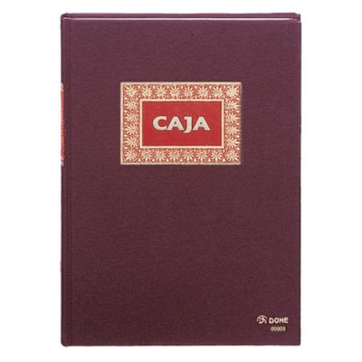 LIBRO DE CONTABILIDAD CAJA FOLIO NATURAL 100 HOJAS NUMERADAS DOHE 09909