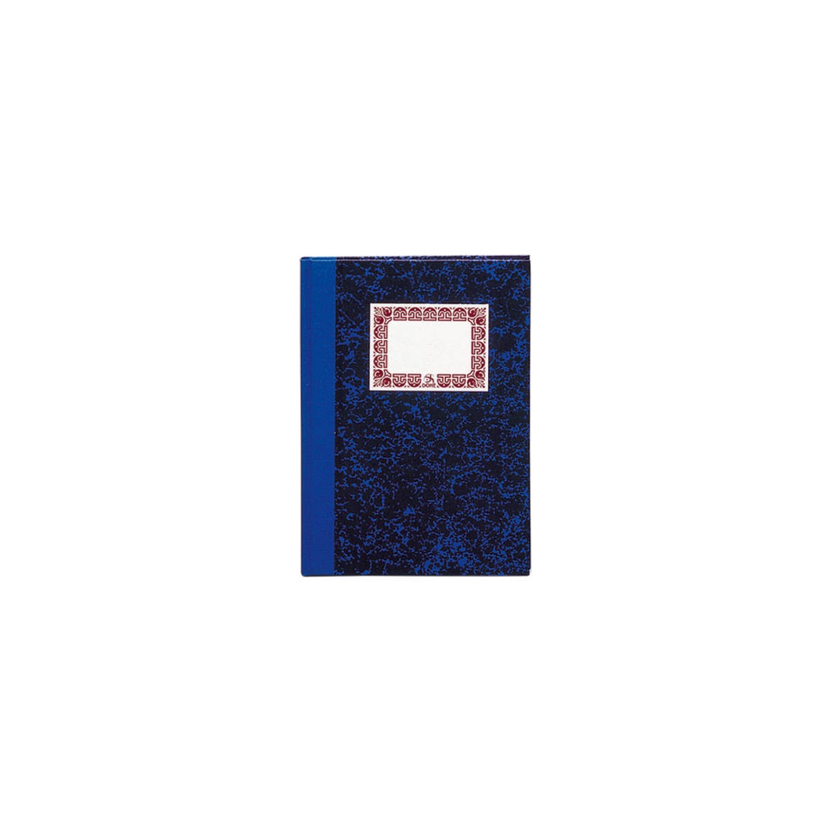 CUADERNO CARTONe CONTABILIDAD RAYADO HORIZONTAL AZUL FOLIO NATURAL 100 HOJAS DOHE 09950