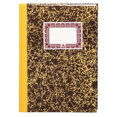 CUADERNO CARTONe CONTABILIDAD CUENTAS CORRIENTES AMARILLO FOLIO NATURAL 100 HOJAS NUMERADAS DOHE 09952