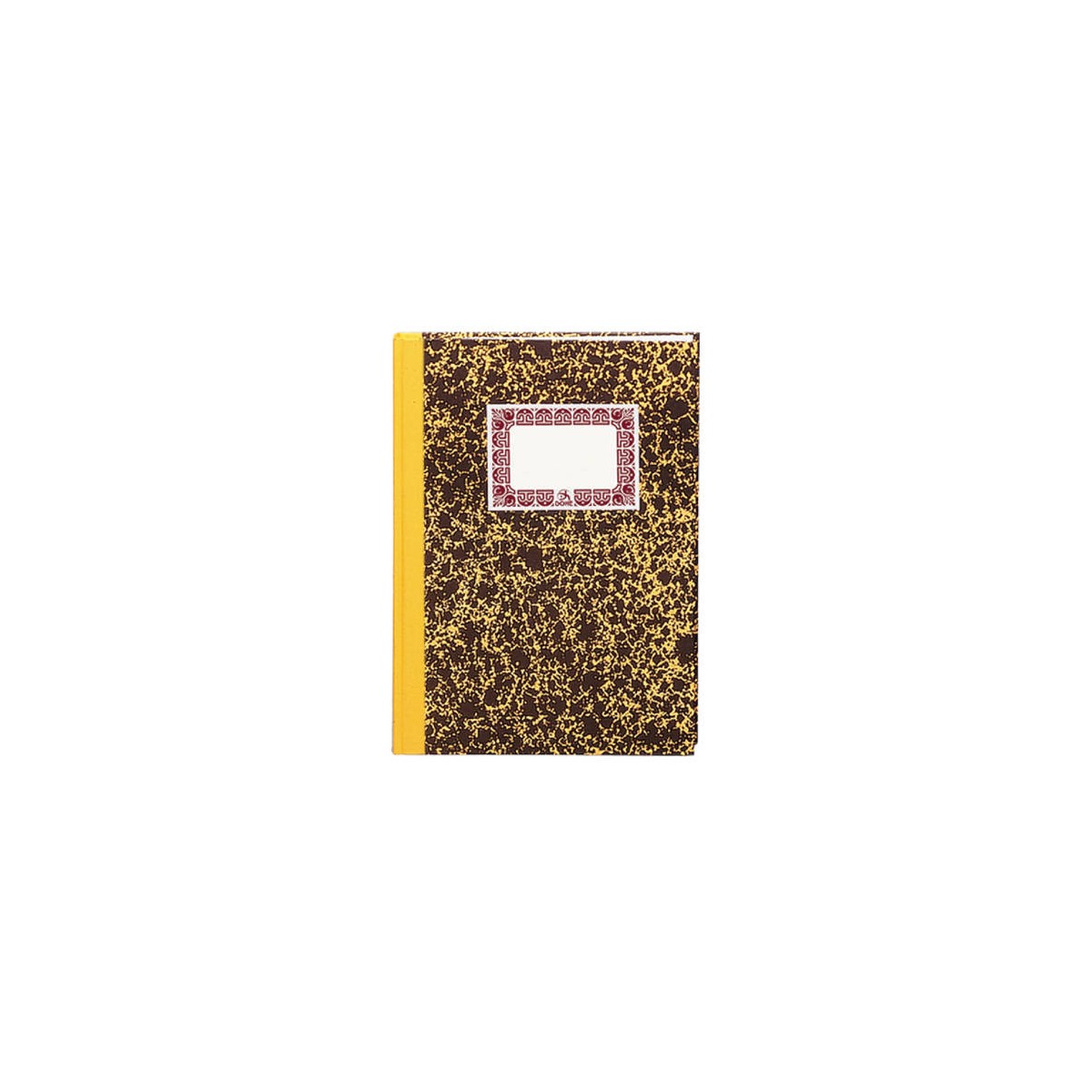 CUADERNO CARTONe CONTABILIDAD CUENTAS CORRIENTES AMARILLO FOLIO NATURAL 100 HOJAS NUMERADAS DOHE 09952