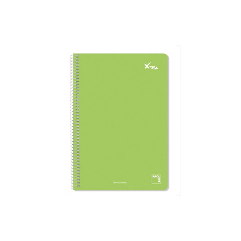 4847-CUADERNO SERIE XTRA 60GR.TAPA CONTRACOLADA FOLIO (215X310MM.) 80 HOJAS CUADRICULA 4X4 COLOR VERDE OSCURO PACSA 1607 4847-CUADERNO SERIE XTRA 60GR.TAPA CONTRACOLADA FOLIO (215X310MM.) 80 HOJAS CUADRICULA 4X4 COLOR VERDE OSCURO PACSA 1607