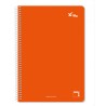 4848-CUADERNO SERIE XTRA 60GR.TAPA CONTRACOLADA FOLIO (215X310MM.) 80 HOJAS CUADRICULA 4X4 COLOR ROJO PACSA 16729