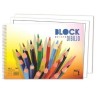 4852-BLOCKS DE DIBUJO COLOURS 130GR.TAMANO FOLIO 20 HOJAS LISO CON RECUADRO PACSA 18836