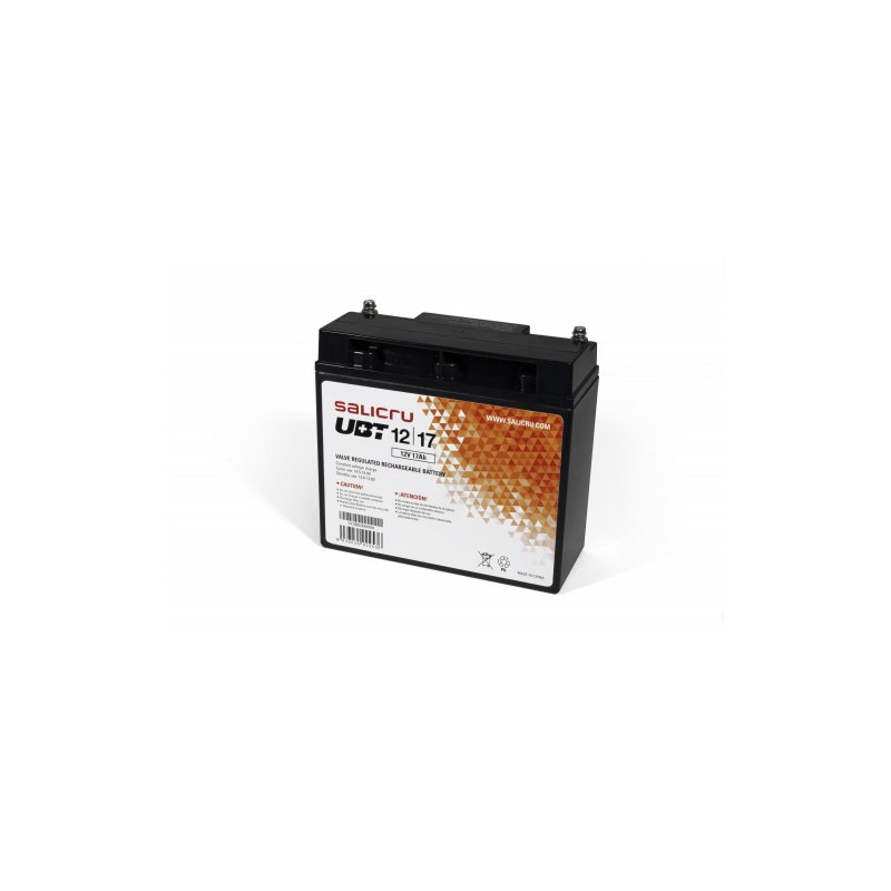 4858-Salicru UBT 12/17 - Bateria AGM recargable de 17 Ah 4858-Salicru UBT 12/17 - Bateria AGM recargable de 17 Ah